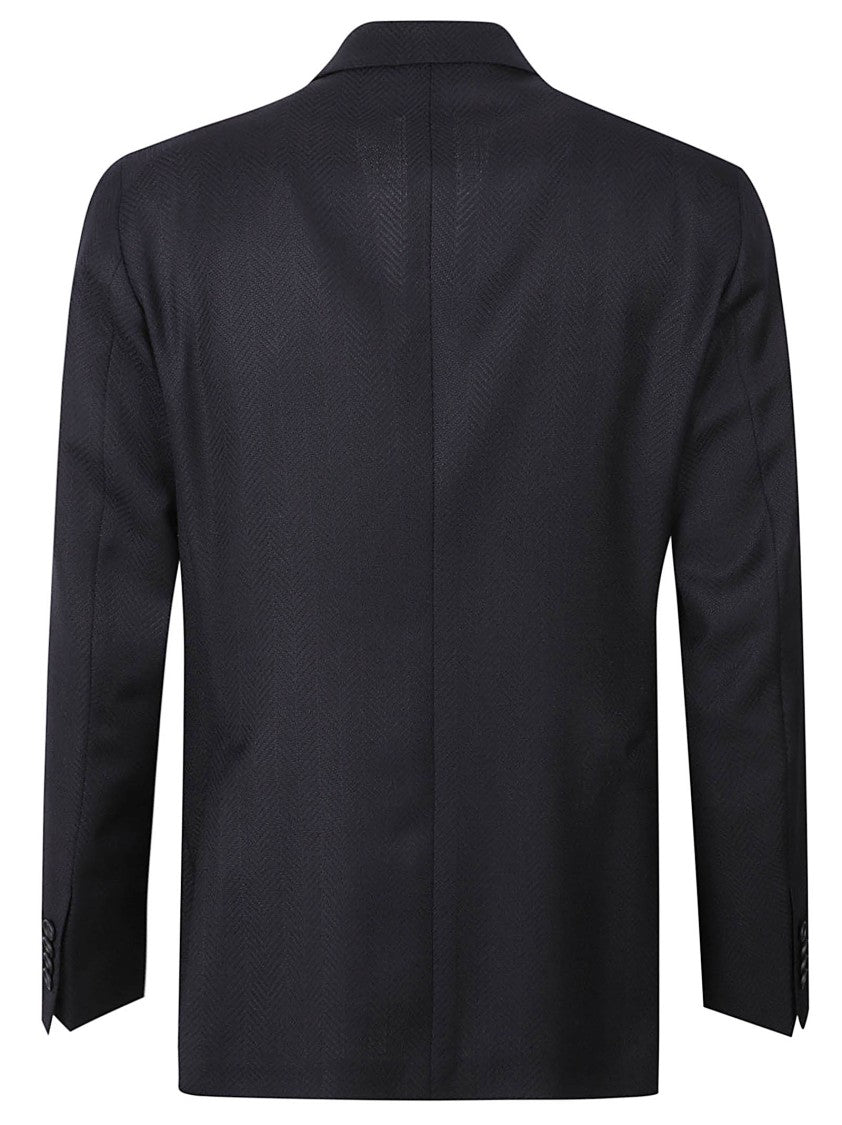 Tagliatore Double-Breasted Wool Coat