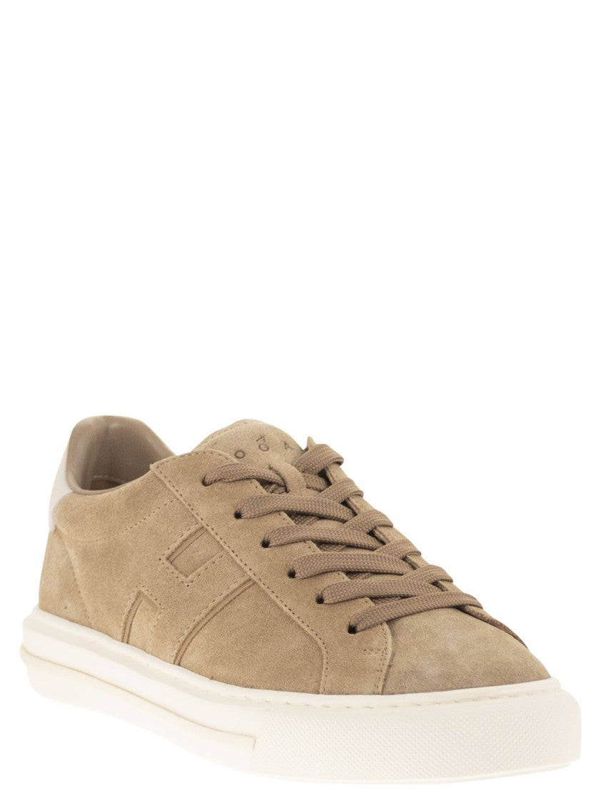 Hogan Suede Rebel Trainers With Memory Foam Insole