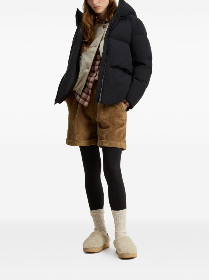 Woolrich Quilted Puffer Jacket With High Collar