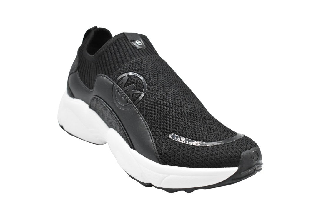 Michael Kors Low-Top Black Knit Shoes With Sole
