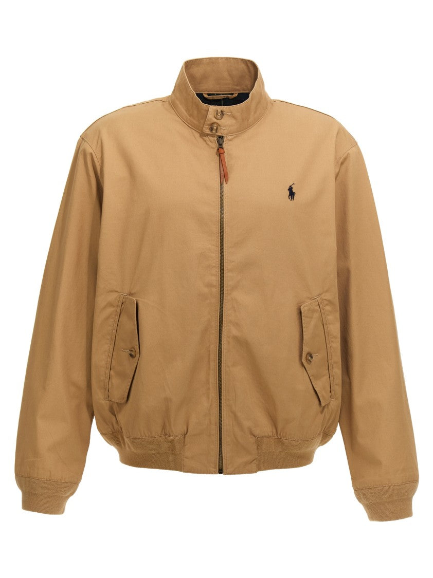 Polo Ralph Lauren Logo Embroidery Bomber Jacket