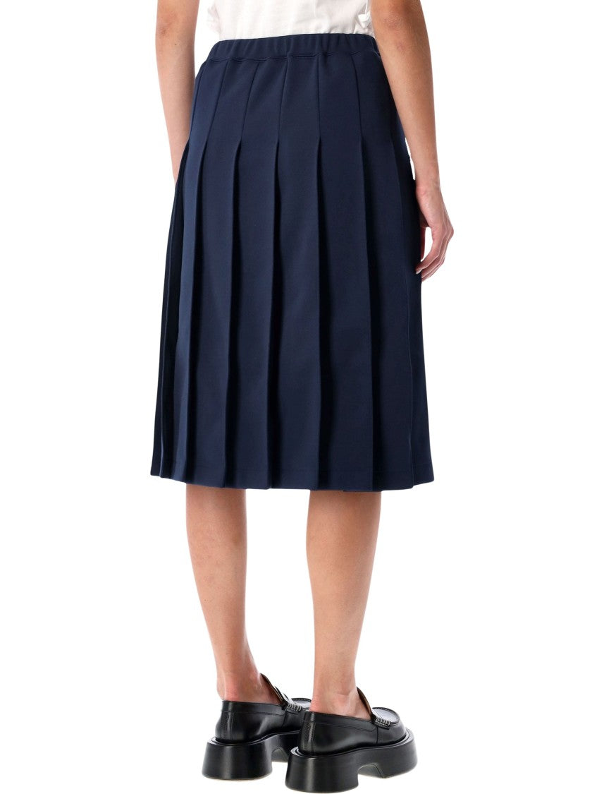 Comme Des Garçons Pleated Midi Skirt