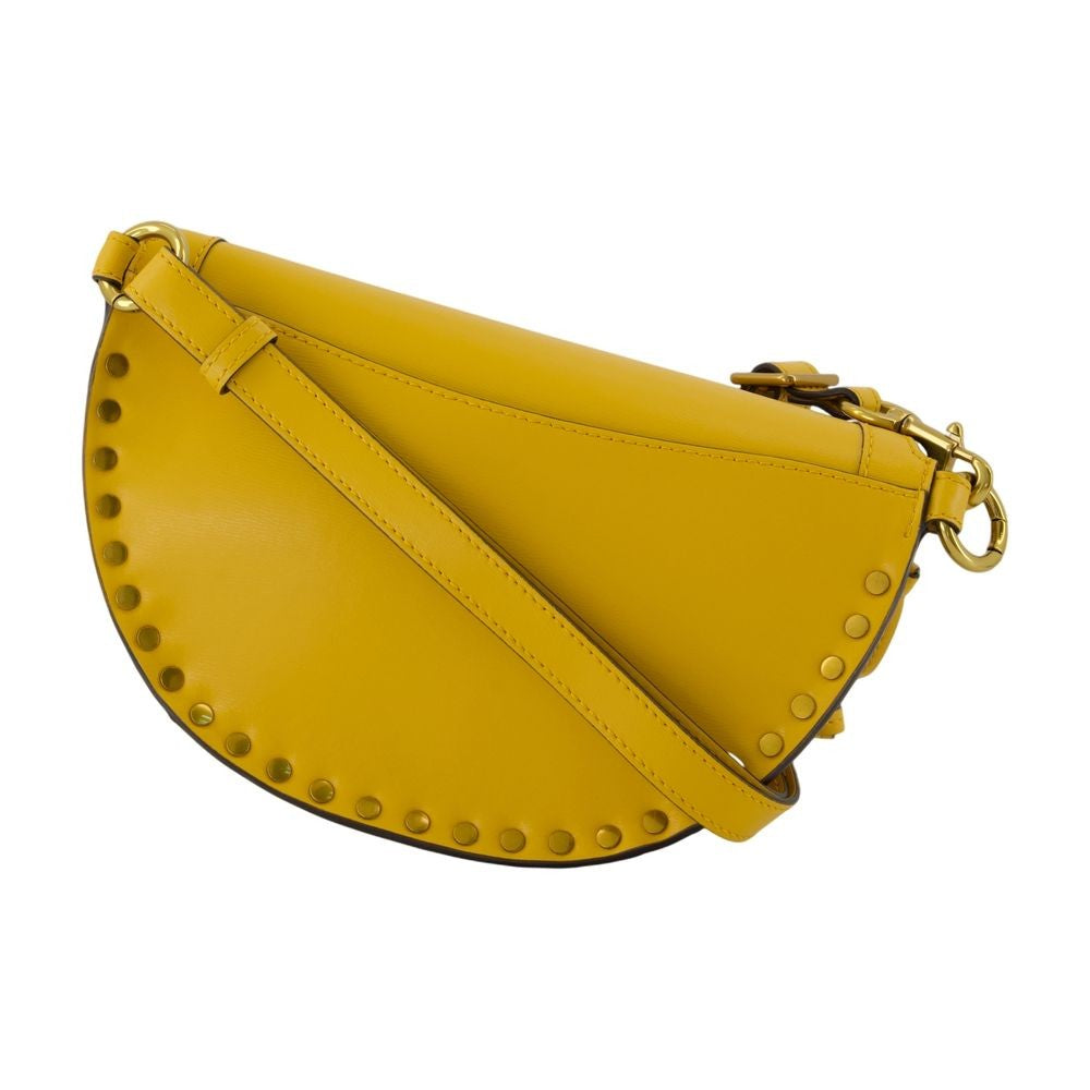 Isabel Marant Skano Gz Shoulder Bag - Leather - Yellow