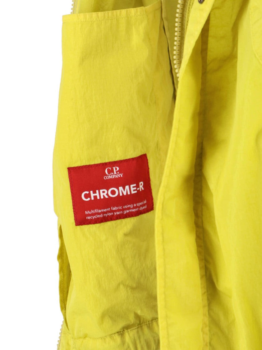 C.P. Company Modern Green Jacket With High Collar