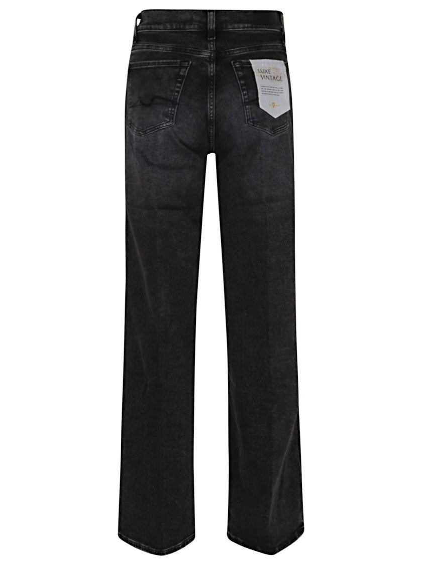 7 For All Mankind High-Rise Wide Flared Jeans