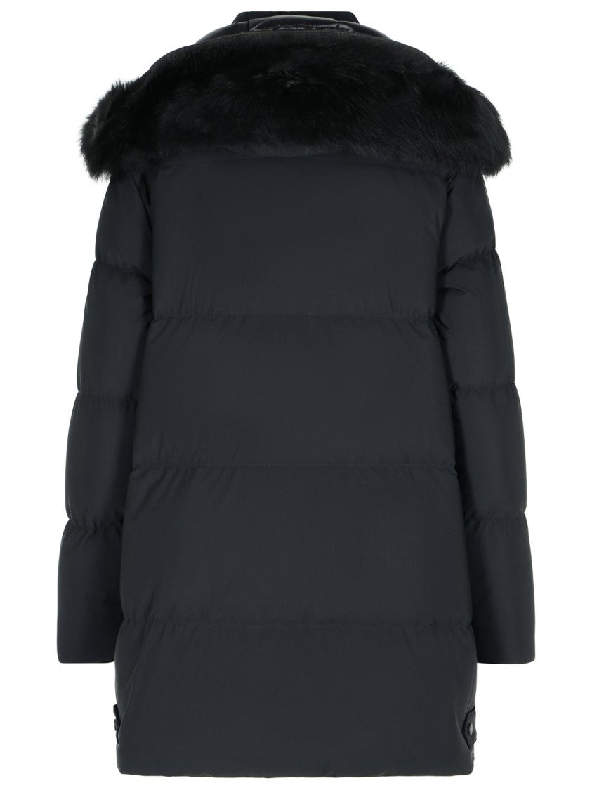 Moose Knuckles 'Chelia 3Q' Black Polyamide Blend Down Jacket