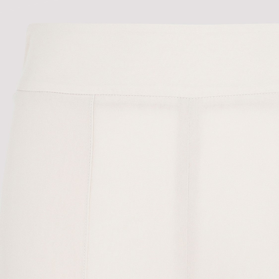 Akris Greige Silk Fellia Chiffon Pants