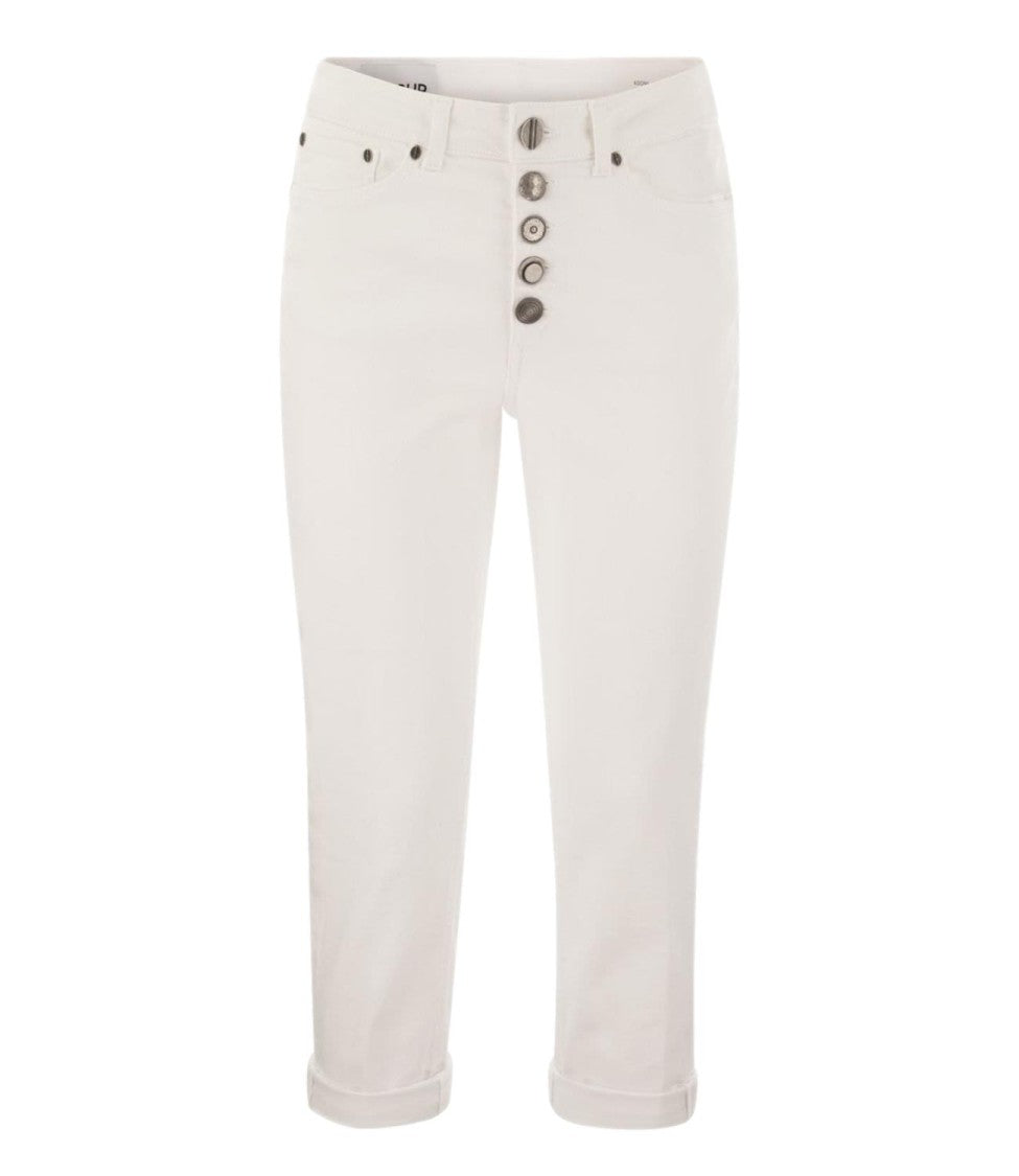 Dondup White Koons Bot Gioie Pants