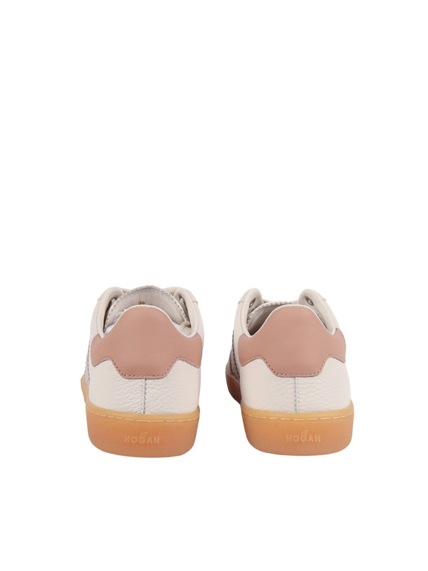 Hogan Cool Suede Panel Logo Sneakers