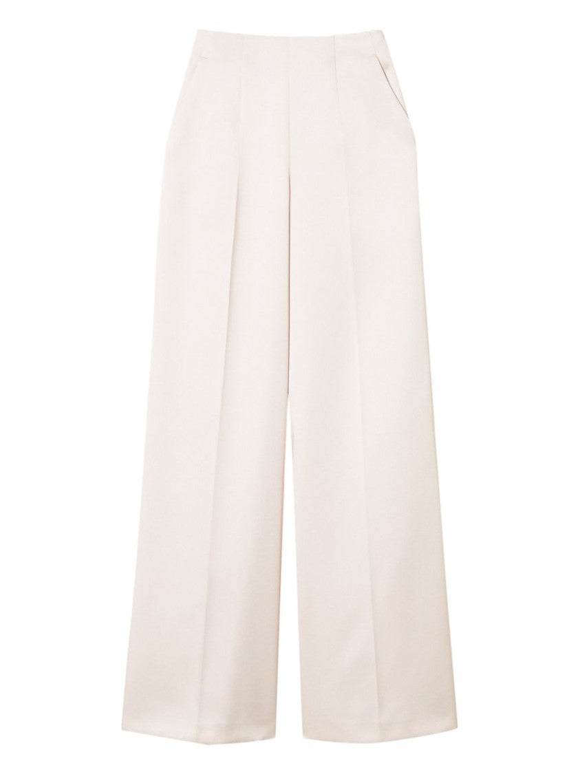 Twin-Set Wide-Leg Trousers With High Waist