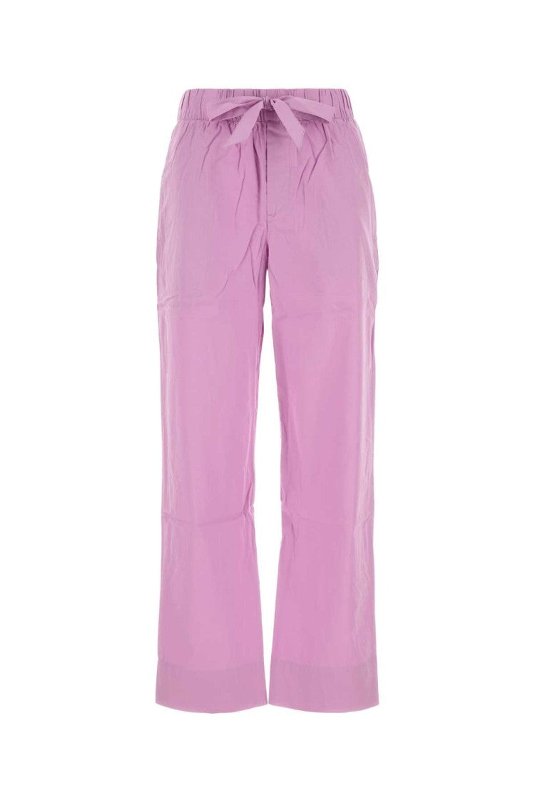 Tekla Dark Pink Cotton Pyjamas Pant
