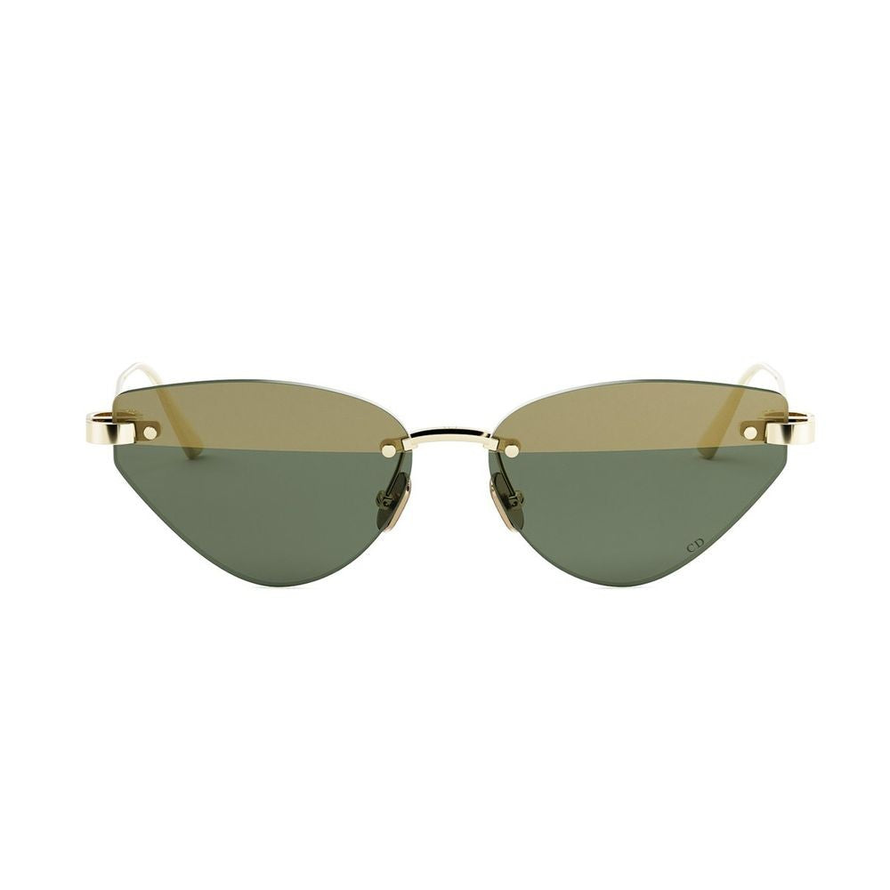 Dior C B5u Butterfly-Shaped Gold Metal Cdior B5u Sunglasses