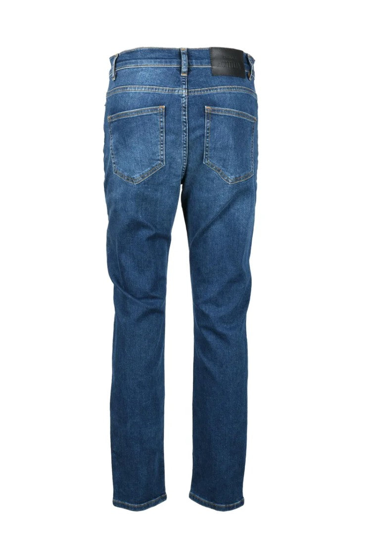 Twinset Actitude Blue Mid-Rise Denim Jeans