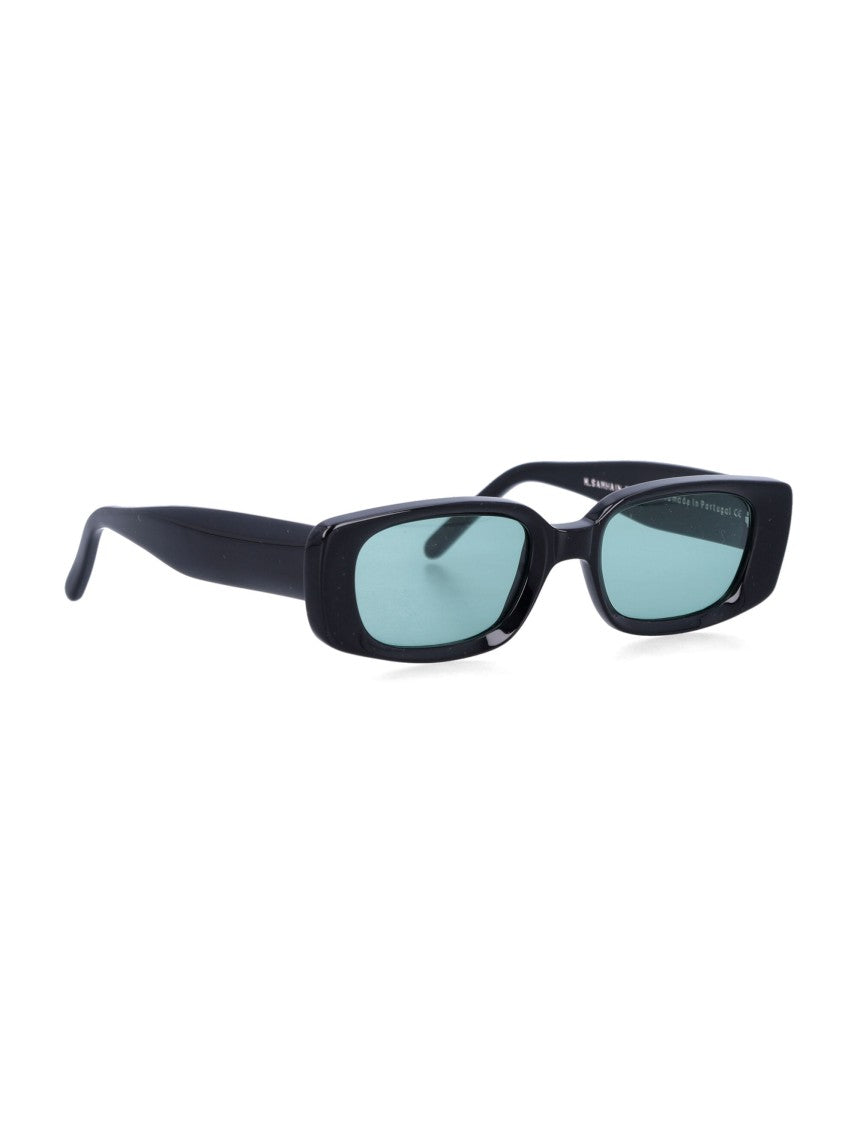 Our Legacy Rectangular Black Sunglasses