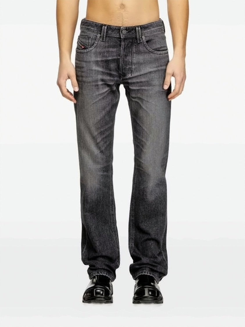 Diesel Faded Black Regular Fit Jeans
