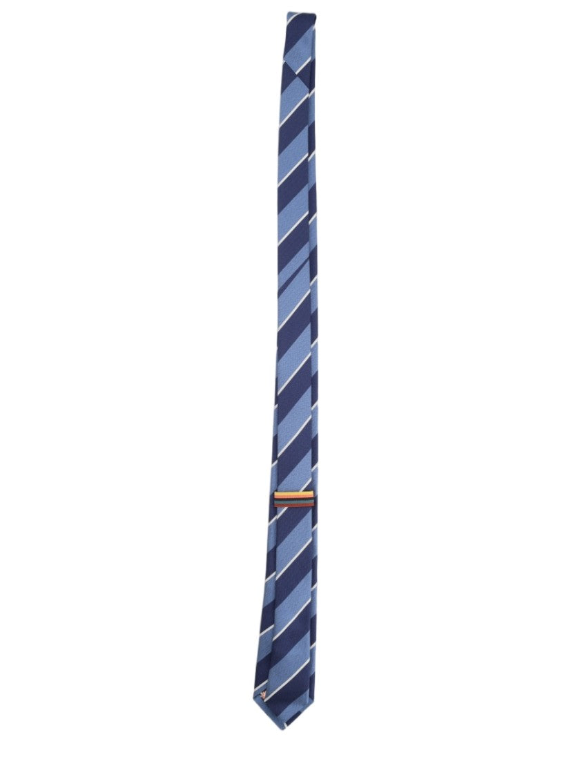 Paul Smith Diagonal Stripe Silk Tie