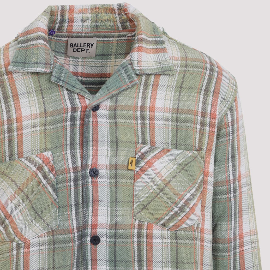 Gallery Dept. Marley Flannel Green Cotton Shirt