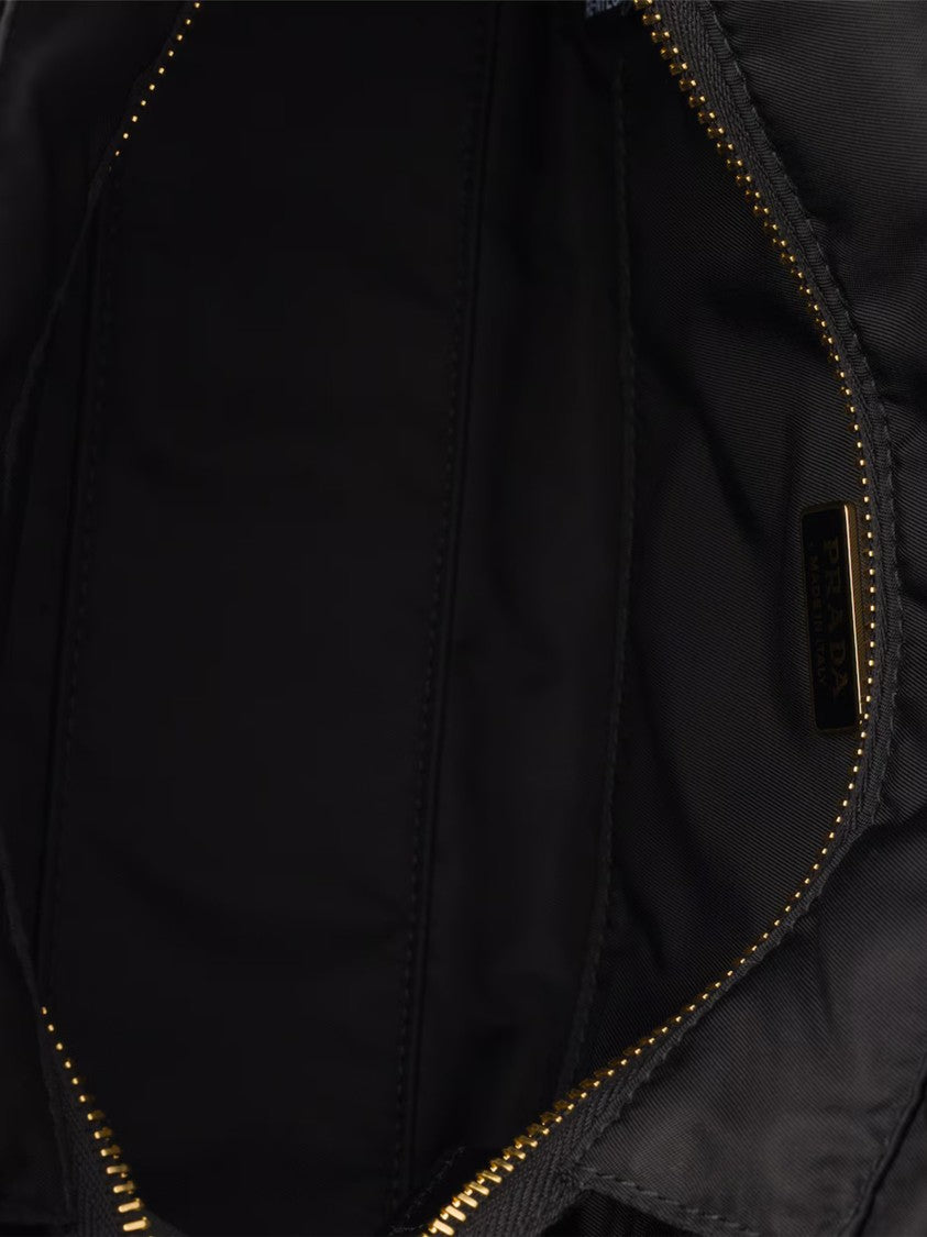 Prada Medium Black Re-Nylon Borsa Explore Bag