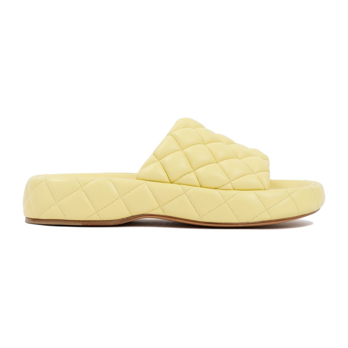 Bottega Veneta Lemonade Padded Leather Sandals