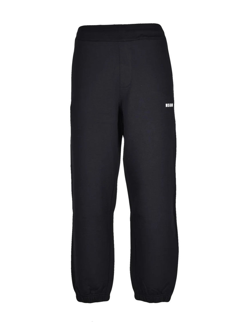 Msgm Relaxed Fit Track Trousers With Elastic Waistband