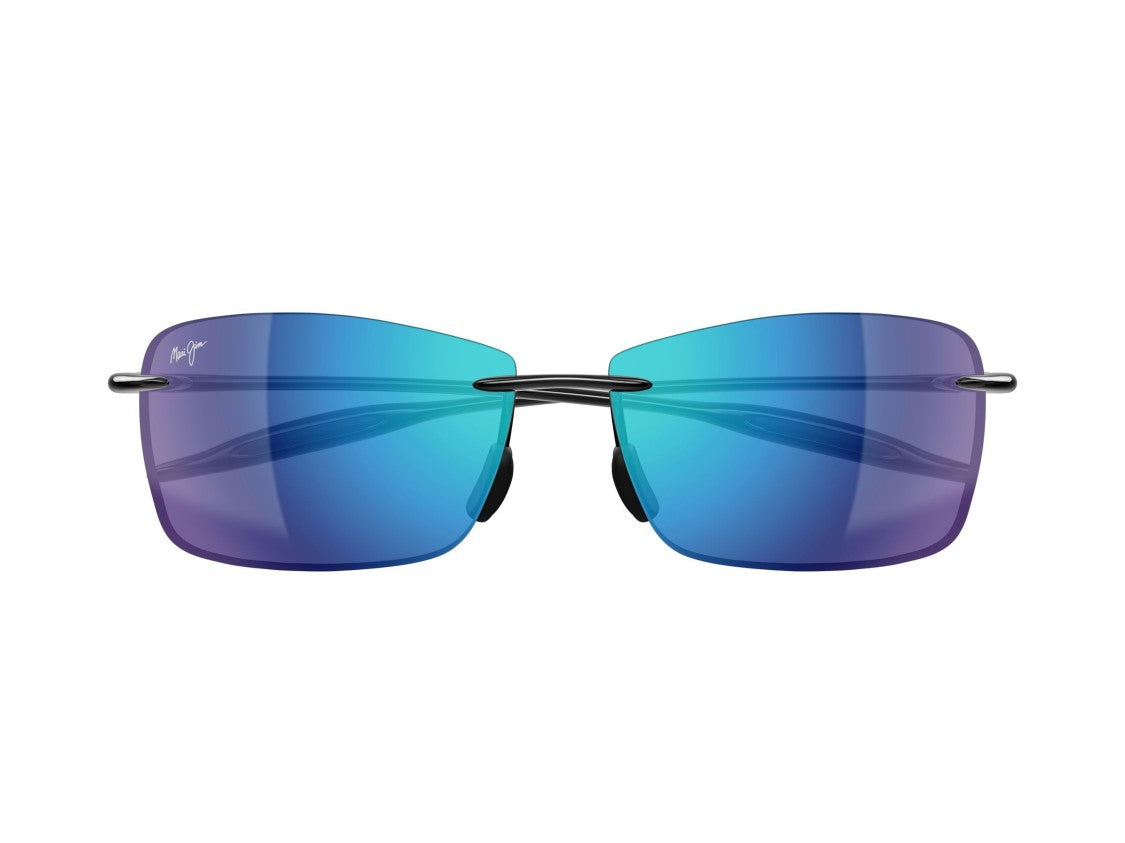 Maui Jim Blue Mj0423s Mirrored Gradient Rimless Sunglasses