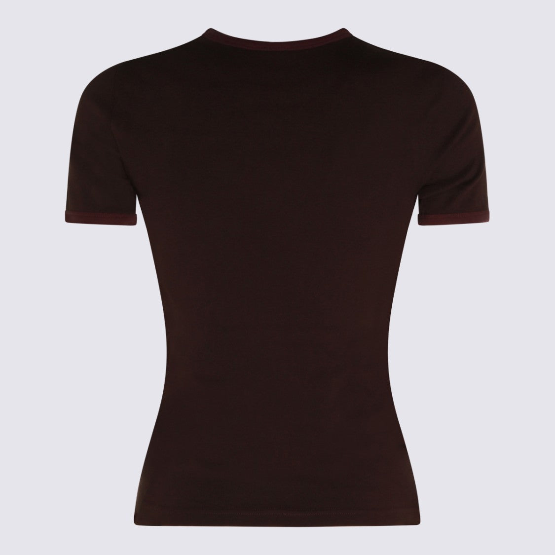 Courrèges Fitted Short-Sleeve T-Shirt With Elegant Logo Detail
