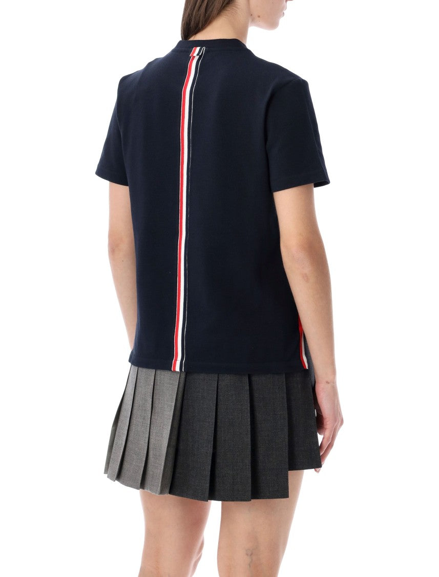 Thom Browne Cotton Piqué Short Sleeve Tee