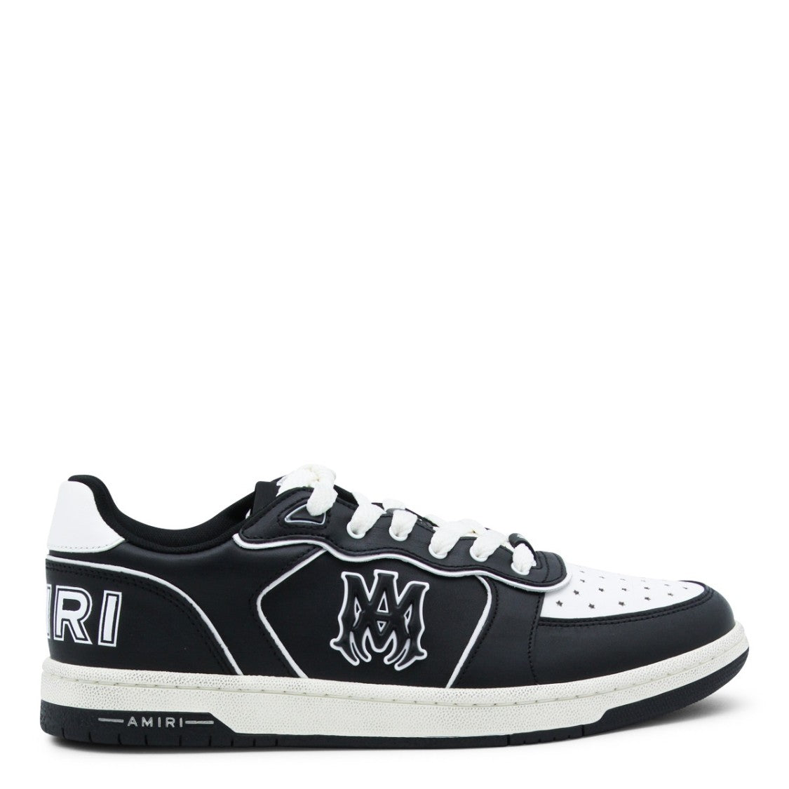 Amiri Black Leather Newport Sneakers