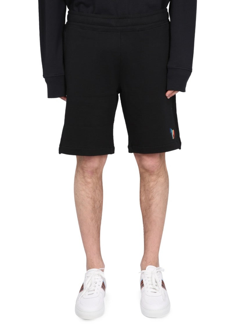 Ps Paul Smith Cotton Fleece Bermuda Shorts