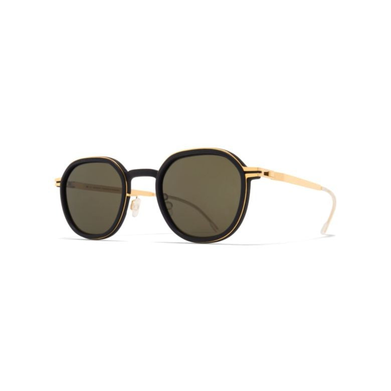 Mykita Black Birch Geometric Sunglasses