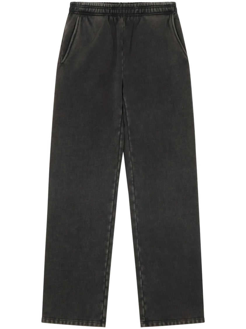 Entire Studios Relaxed Elastic Waistband Vintage Finish Straight-Leg Pants