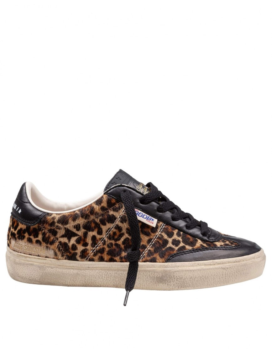 Golden Goose Soul Star Sneakers In Ponyskin