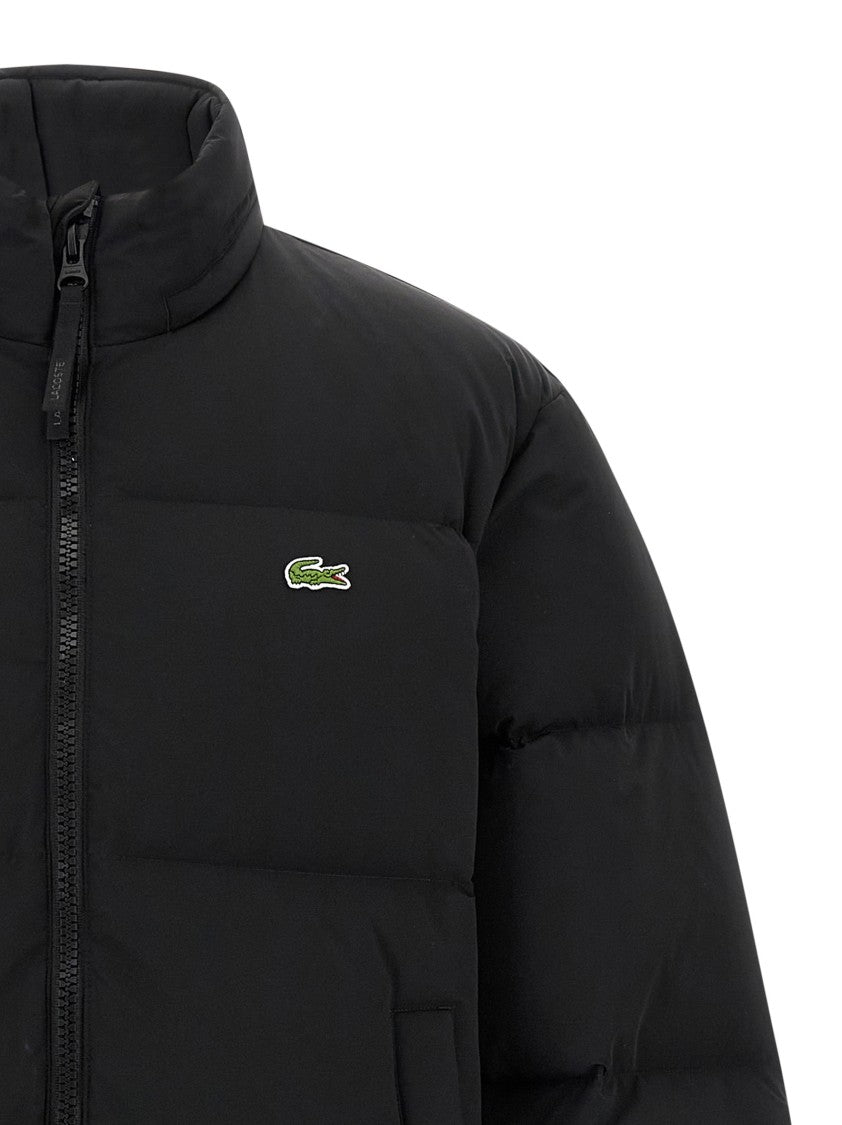 Lacoste Padded Down Jacket With Removable Hood