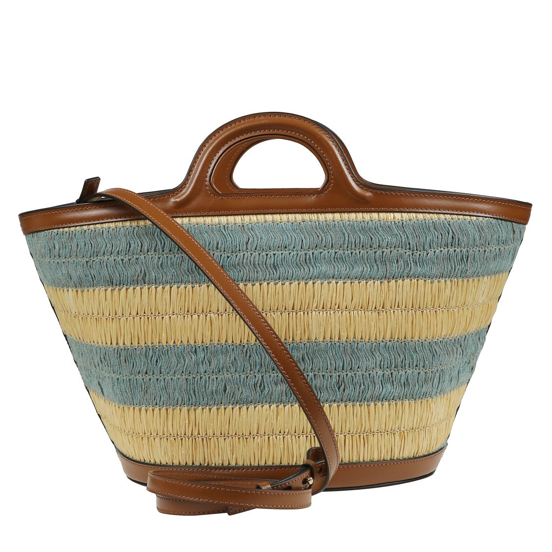 Marni Tropicalia Raffia Bucket Bag