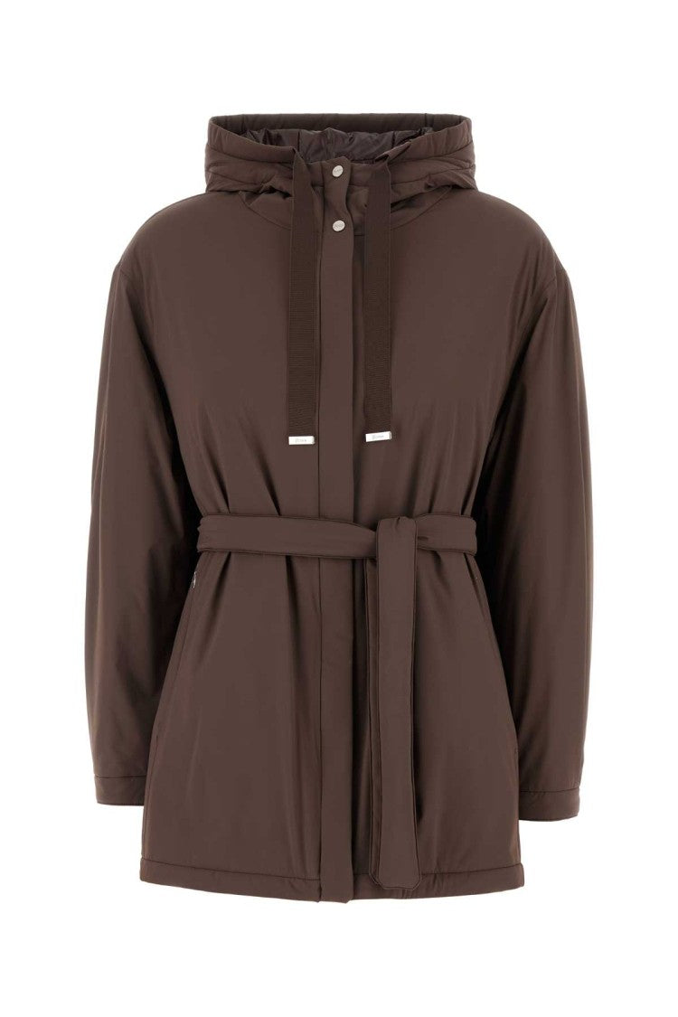 Herno Brown Stretch Nylon Jacket