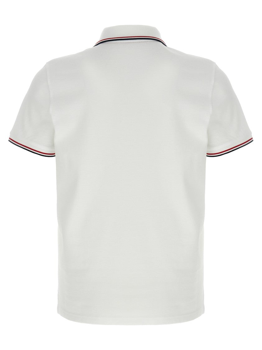 Moncler Tricolor Detail Polo Shirt