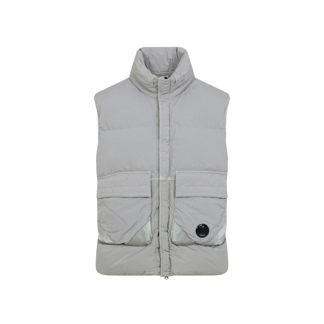 C.P. Company Chrome-R Light Grey Polyamide Gilet
