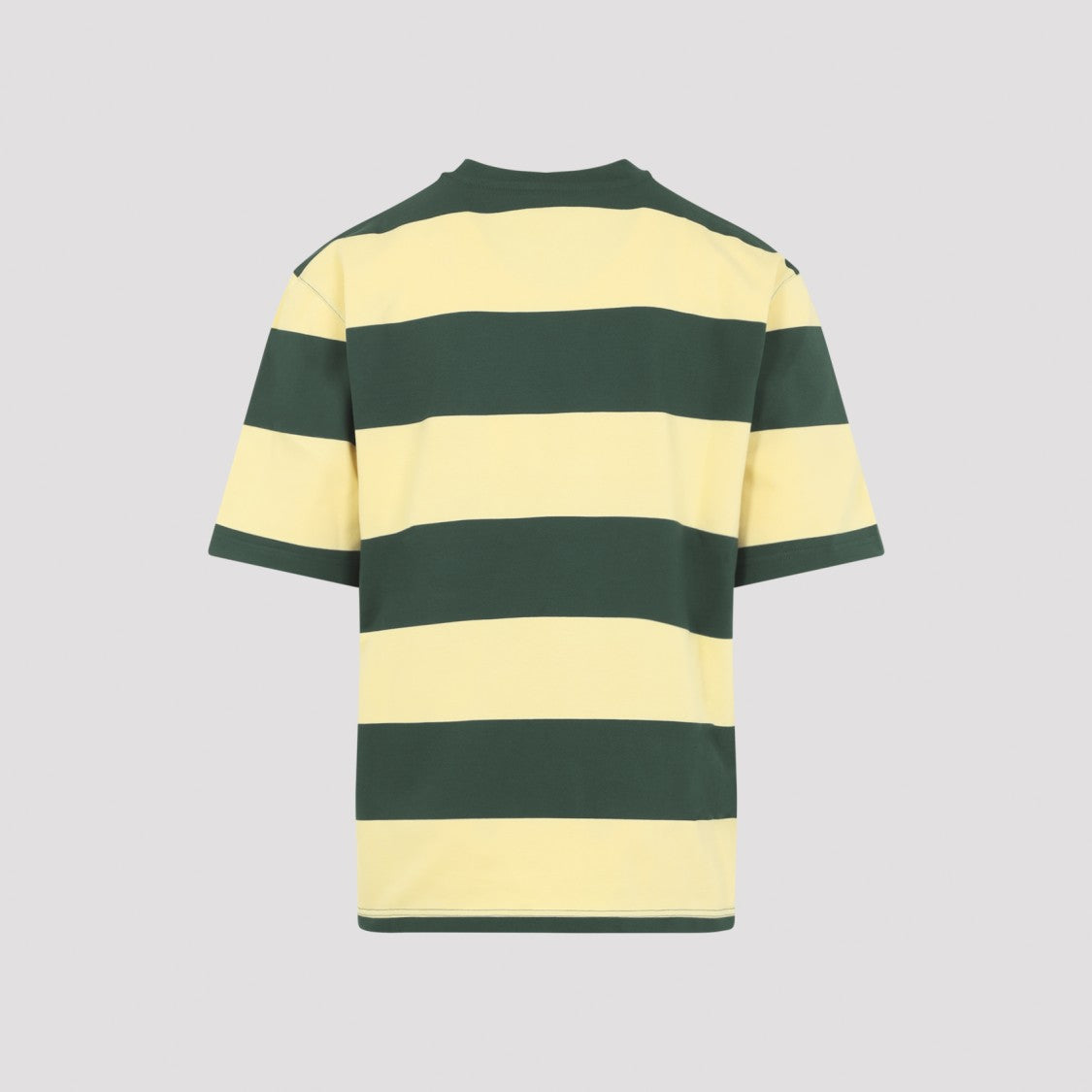 Marni Yellow And Green Cotton T-Shirt