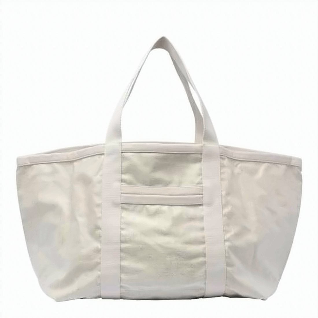 Isabel Marant Textured Fabric Tote Bag With Bold Logo Detail