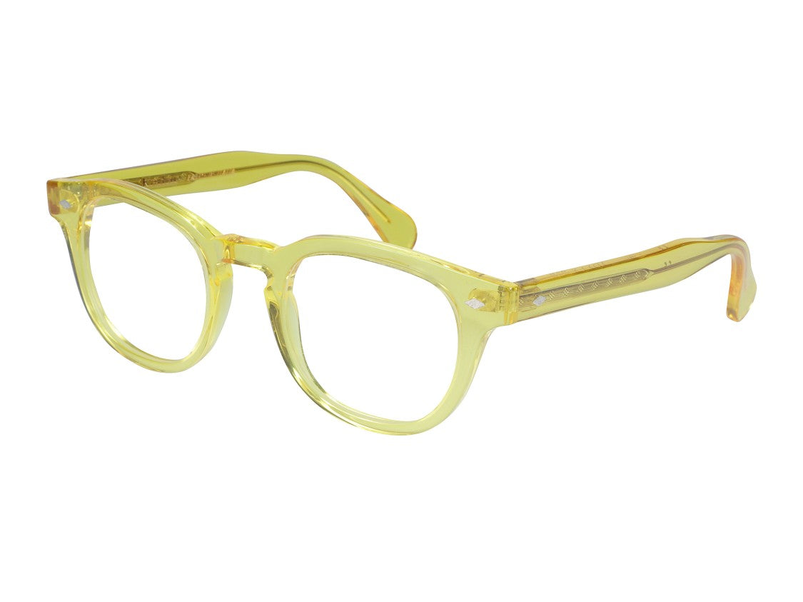 Kador Yellow Jolly Cal 49 Translucent Square Eyeglasses