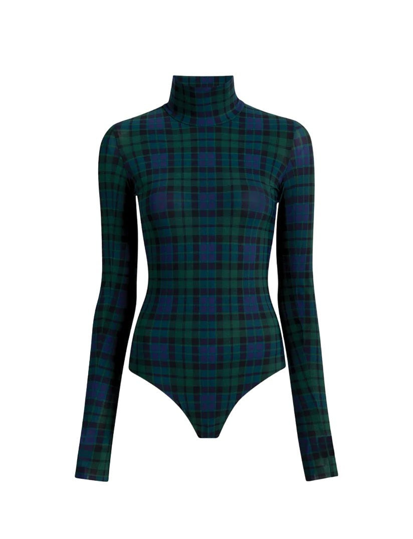 Commando Max Classic Print Turtleneck Bodysuit - Bds203