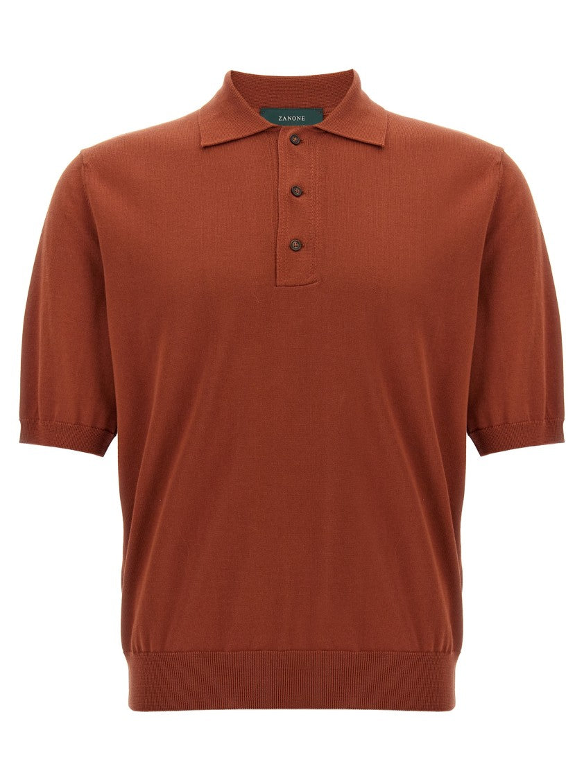 Zanone Cotton Polo Shirt