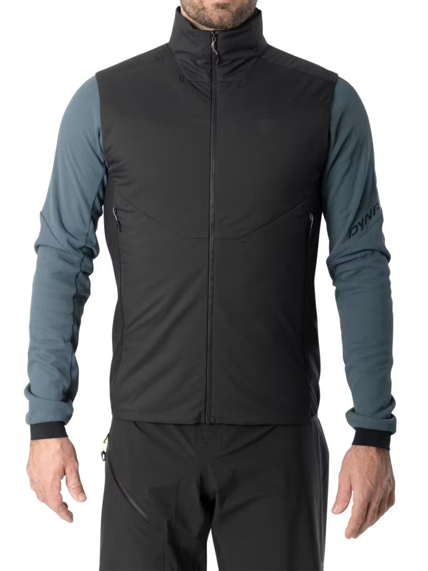 Dynafit Sleeveless High Collar Gilet With Zippered Pockets