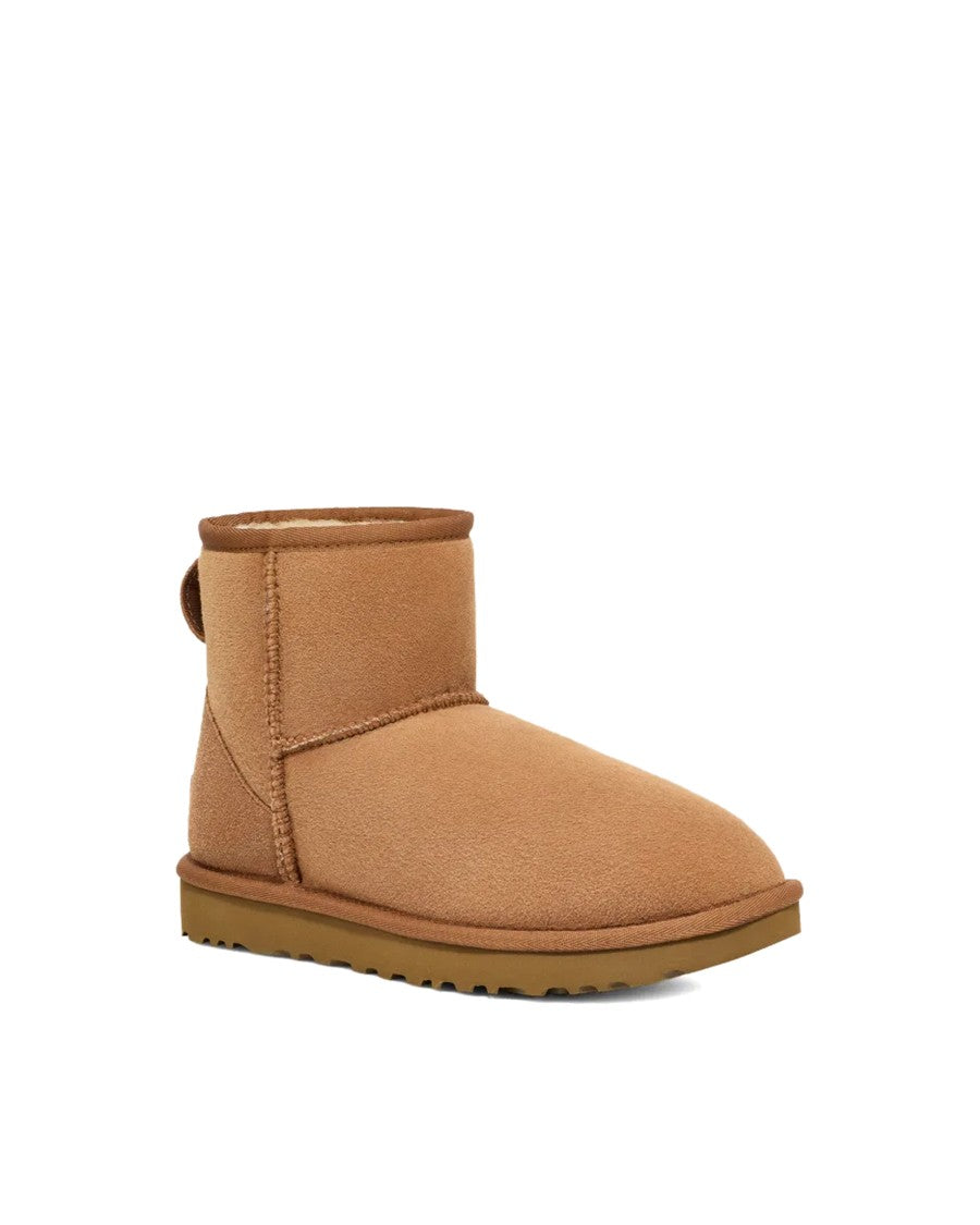 Ugg Women's Mini Classic Ii Ankle Boot In Chestnut