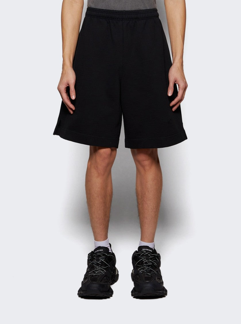 Vetements Oval Logo Shorts Black