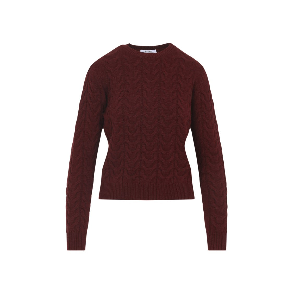 Max Mara Aramis Red Cashmere Pullover