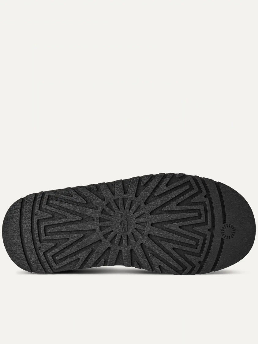 Ugg Black Suede Tazz Ii Slip-On Flats