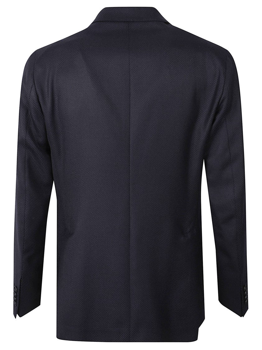 Tagliatore Double-Breasted Wool Coat