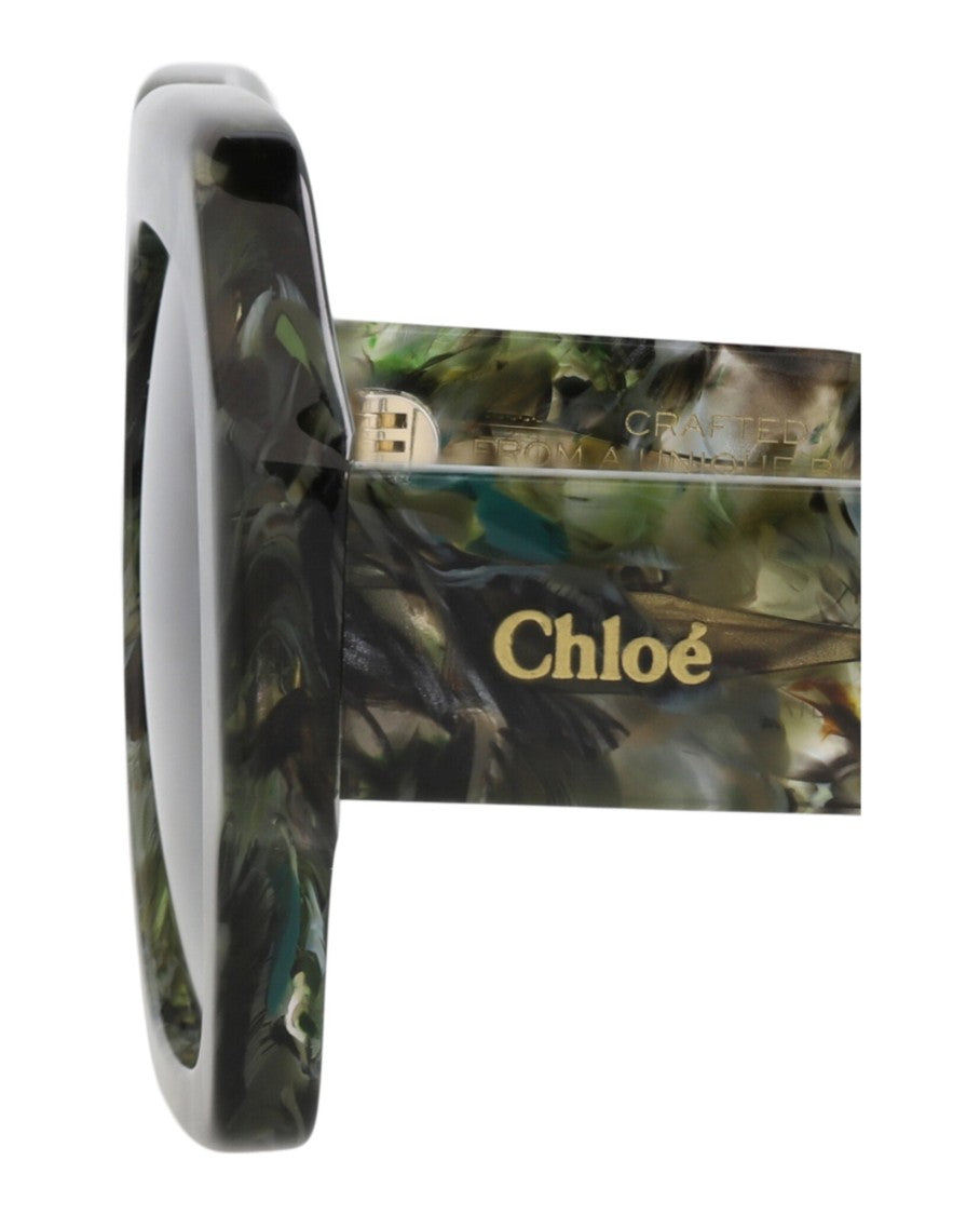 Chloé Square-Frame Recycled Acetate Sunglasses