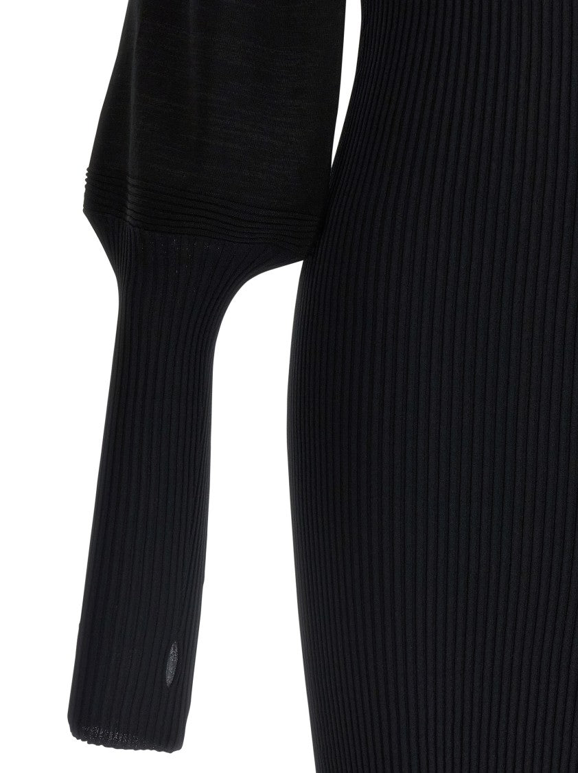 Issey Miyake 'Thin And Thick Knit' Dress